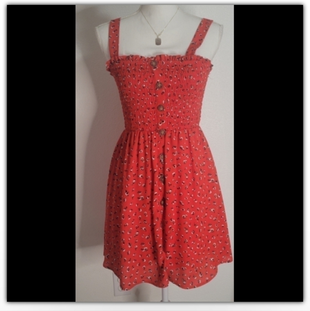 Sienna Sky smocked sundress size small